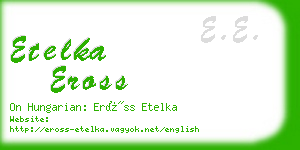 etelka eross business card